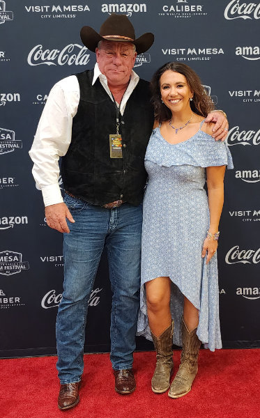 Craig Rainey at Oldest Posse industry event